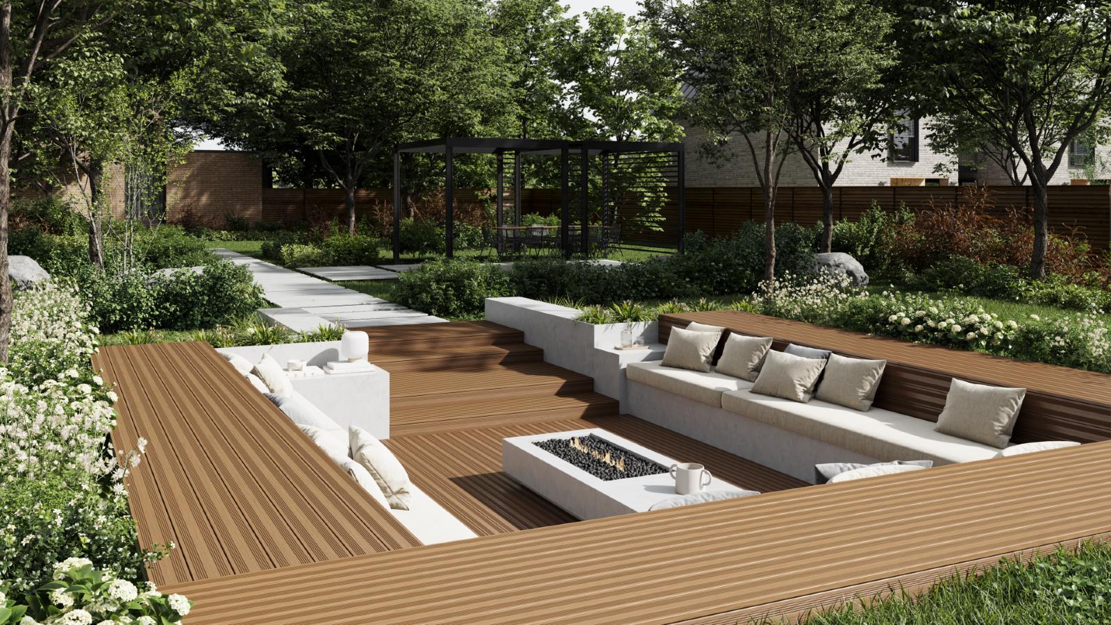 Ecoscape UK introduces a brand new capped composite deck board, without the capped prices image